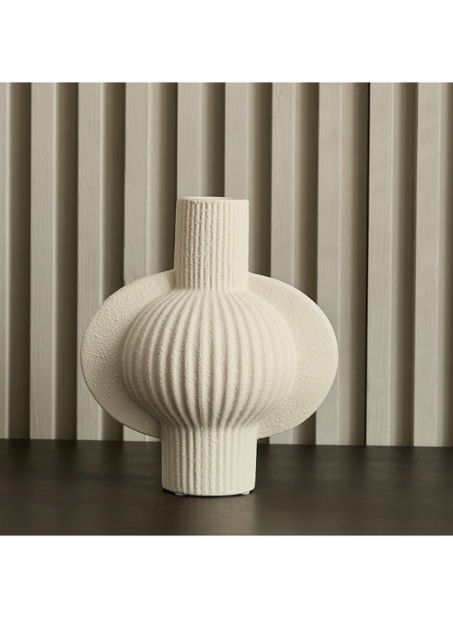 Home Box Alora Decorative Vase - White - 1 Piece - Image 2